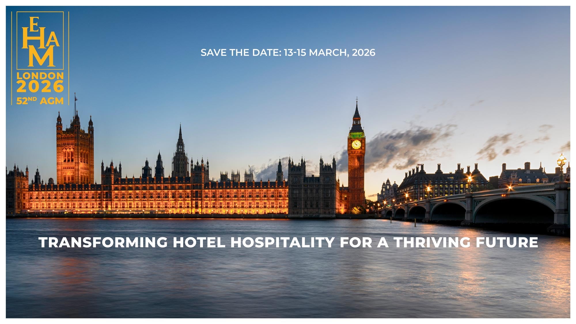 London AGM: Save the date